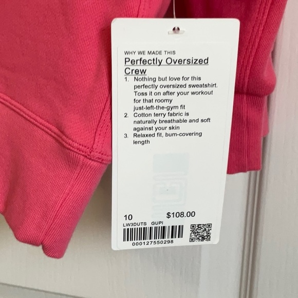 Perfect Oversized Crew - Picture 2 of 3